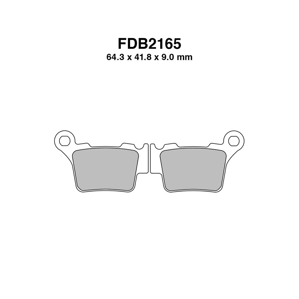 Ferodo Brake Pads FDB2165SG - FDB2165SG