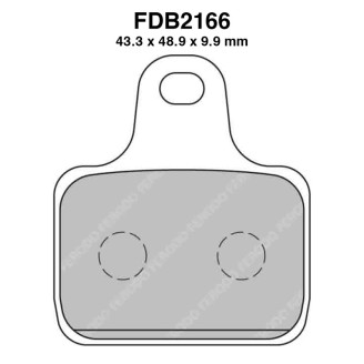 Pastiglie Ferodo FDB2166XRAC -4PZ X Conf. per MV AGUSTA : F4 Veltro 998 08-08 F4 CC 78 07-08 Pastiglie Freno Ferodo