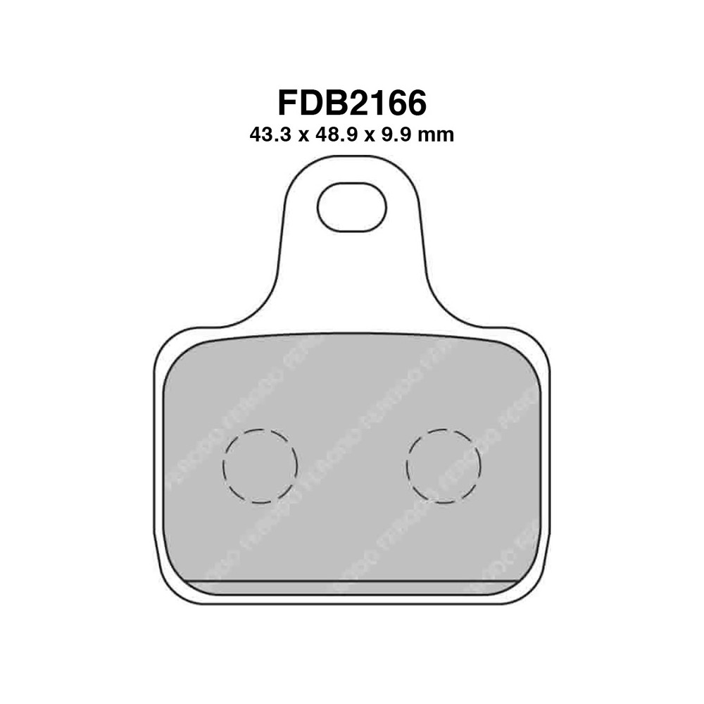 Ferodo Brake Pads FDB2166XRAC4PZ X Pack - FDB2166XRAC