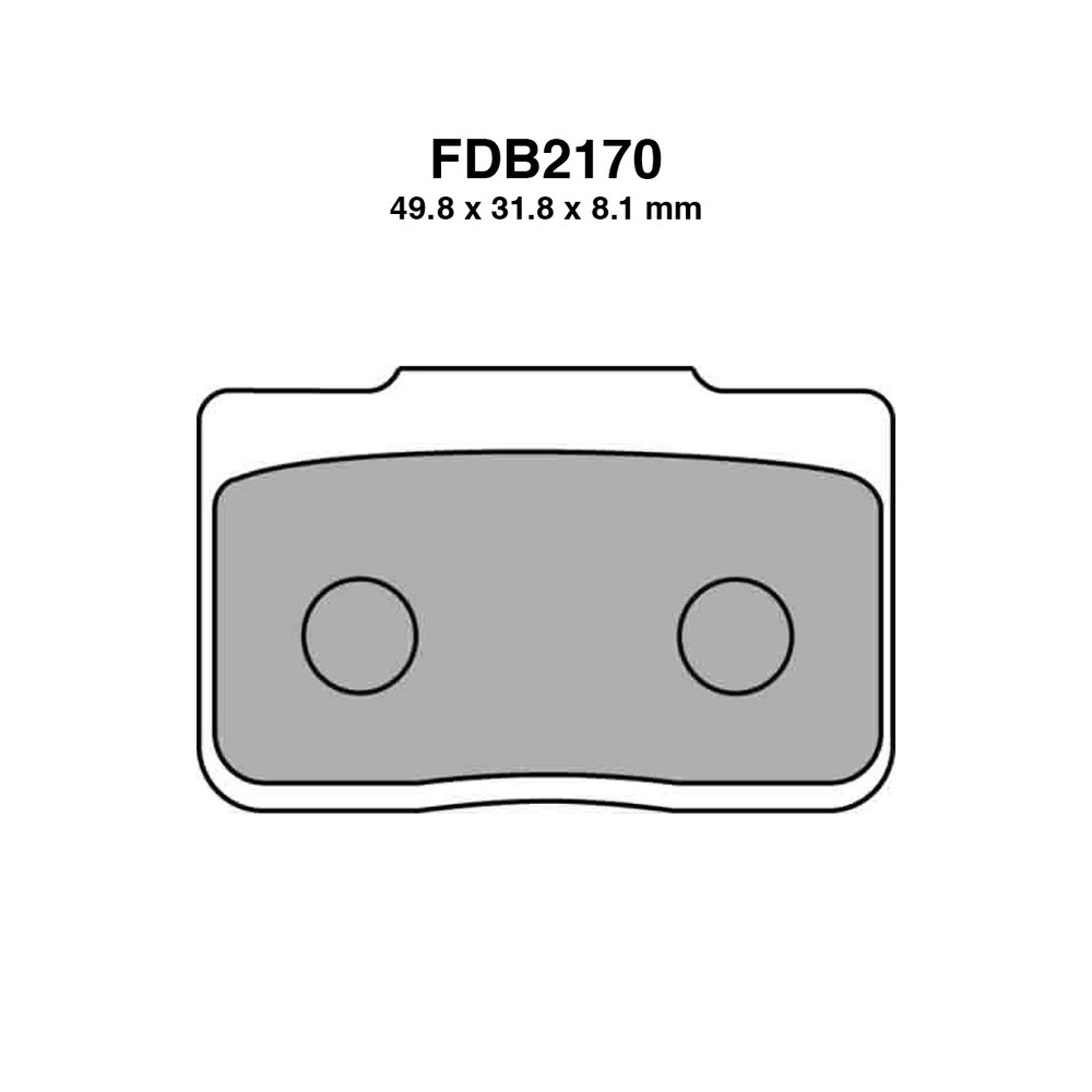 Ferodo Brake Pads FDB2170P - FDB2170P