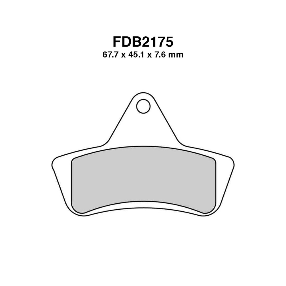 Ferodo Brake Pads FDB2175SG for ARCTIC CAT /Bear Cat 2x4/4X4 450 96-00 and other model Brake Pads Ferodo