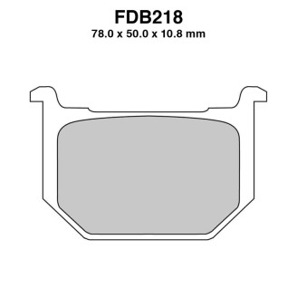 Ferodo Brake Pads FDB218P for SUZUKI GN F 250 83-97 and other model Brake Pads Ferodo