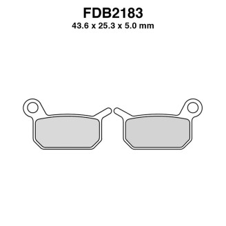 Ferodo Brake Pads FDB2183SG for HUSQVARNA CR/SM 50 10-13 and other model Brake Pads Ferodo