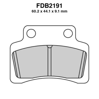 Ferodo Brake Pads FDB2191EF - FDB2191EF