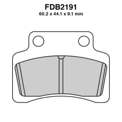 Ferodo Brake Pads FDB2191EF for BENELLI Quattronove X 50 08-12 and other model Brake Pads Ferodo