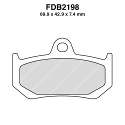 Ferodo Brake Pads FDB2198ST - FDB2198ST