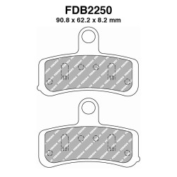 Ferodo Brake Pads FDB2250ST for HARLEY DAVIDSON FXDB Street Bob 84 08-13 and other model Brake Pads Ferodo