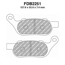 Ferodo Brake Pads FDB2251ST for HARLEY DAVIDSON FXDB Street Bob 84 08-13 and other model Brake Pads Ferodo