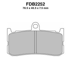 Ferodo Brake Pads FDB2252ST for TRIUMPH : Daytona 675 13-13 Daytona 675 09-12 Brake Pads Ferodo