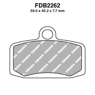 Ferodo Brake Pads FDB2262SG - FDB2262SG