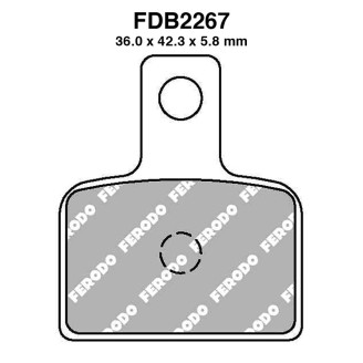 Ferodo Brake Pads FDB2267SG for BETA : Evo 4T 300 09-12 Evo 4T 250 09-12 Evo 2T 300 09-12 Evo 2T 290 09-09 Evo 2T 250 09-12 Evo 2T 200 09-12 Evo 2T 125 09-09 Evo 80 09-12 Brake Pads Ferodo