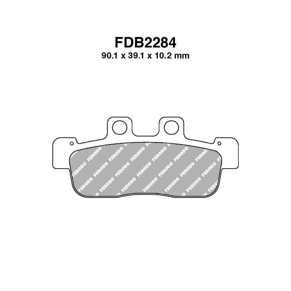 Ferodo Brake Pads FDB2284EF - FDB2284EF
