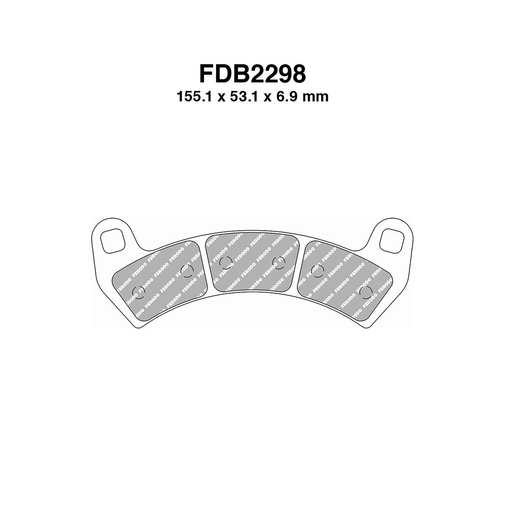 Ferodo Brake Pads FDB2298SG - FDB2298SG