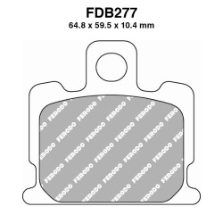 Pastiglie Ferodo FDB277P per YAMAHA RD 50 MX 81-87 e altri modelli Pastiglie Freno Ferodo
