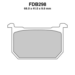 Ferodo Brake Pads FDB298P for KAWASAKI Z 250/440 81-83 and other model Brake Pads Ferodo