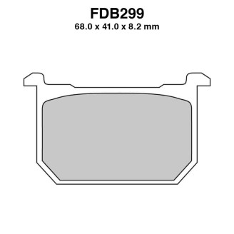 Ferodo Brake Pads FDB299P - FDB299P