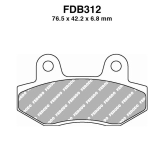 Ferodo Brake Pads FDB312P - FDB312P