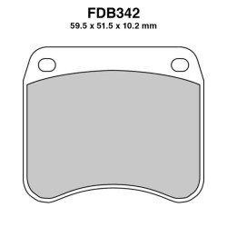 Ferodo Brake Pads FDB342P - FDB342P