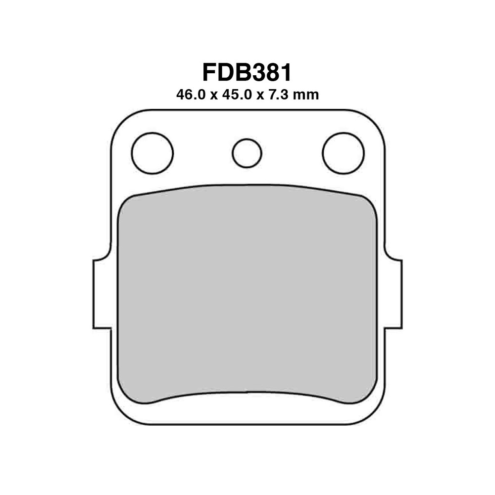 Ferodo Brake Pads FDB381SG - FDB381SG