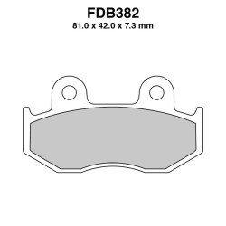 Ferodo Brake Pads FDB382P for HONDA CR 50/125 R 86 and other model Brake Pads Ferodo