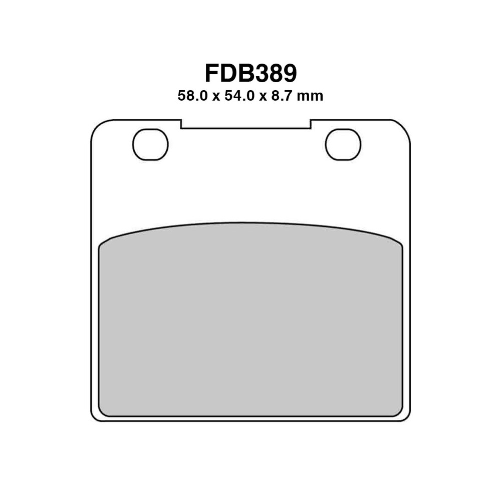 Ferodo Brake Pads FDB389ST for SUZUKI VS GL Intruder 800 92-99 and other model Brake Pads Ferodo