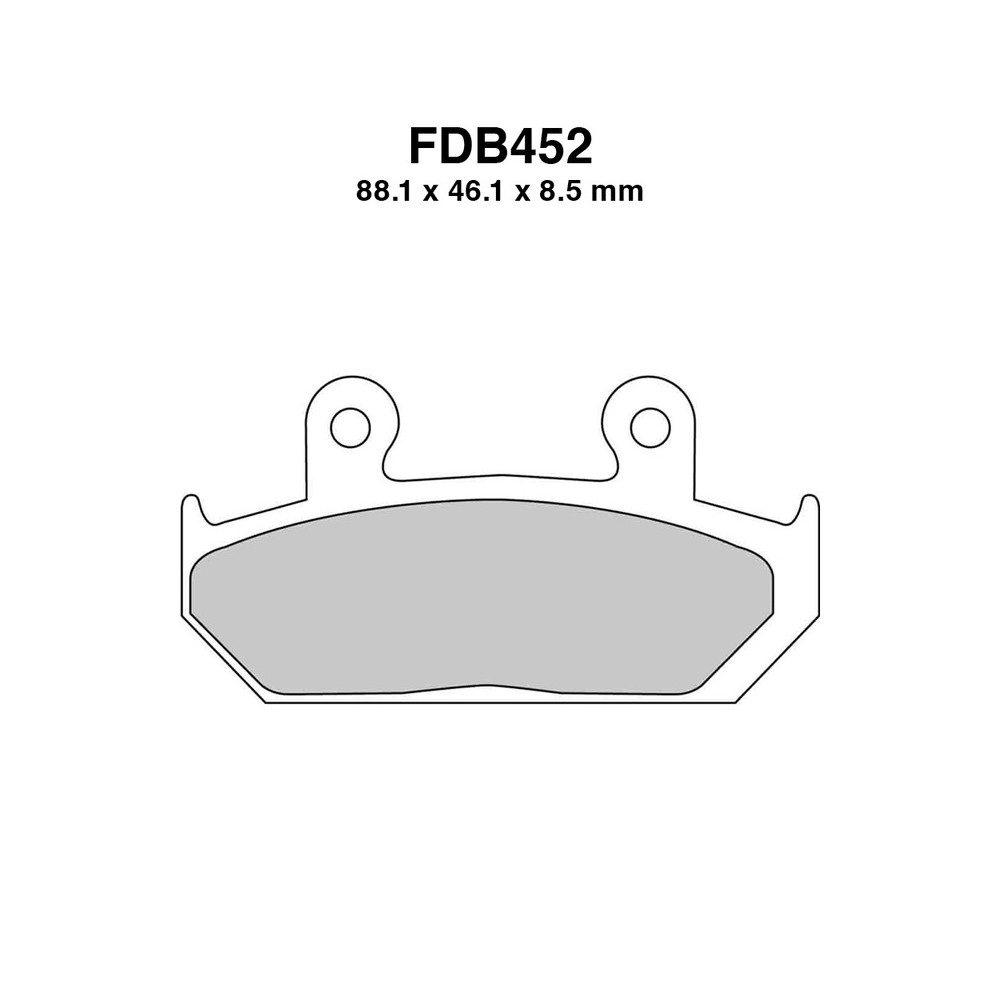 Ferodo Brake Pads FDB452P - FDB452P