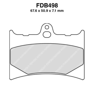 Ferodo Brake Pads FDB498ST - FDB498ST