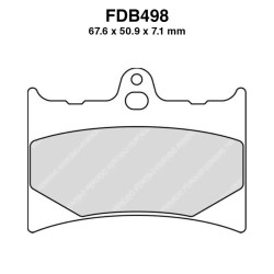 Pastiglie Ferodo FDB498ST per APRILIA AF1 Futura Sport Pro 125 93-03 e altri modelli Pastillas de freno Ferodo