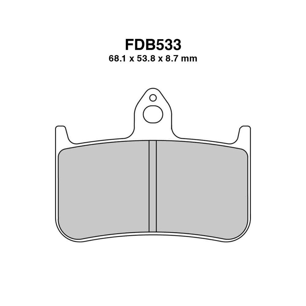 Ferodo Brake Pads FDB533ST - FDB533ST