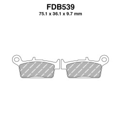 Ferodo Brake Pads FDB539SG for GAS GAS GASGAS EC 125/250/300 00 and other model Brake Pads Ferodo