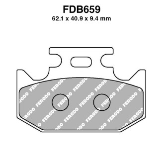 Ferodo Brake Pads FDB659EF - FDB659EF