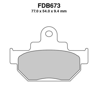 Ferodo Brake Pads FDB673P for APRILIA Tuareg Rally 125 90-91 and other model Brake Pads Ferodo