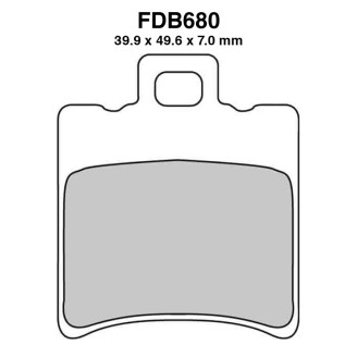 Ferodo Brake Pads FDB680EF for PIAGGIO NRG 50 96-01 and other model Brake Pads Ferodo