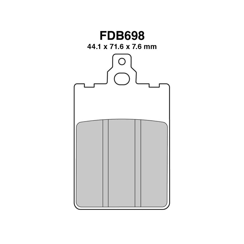Ferodo Brake Pads FDB698P - FDB698P