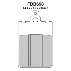 Pastiglie Ferodo FDB698P Bremsbeläge Ferodo