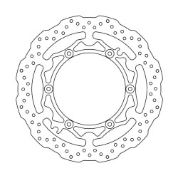 Brake Disc FMD0017MXR for KTM EXC 125/250 98-14 and other model Brake Discs Ferodo
