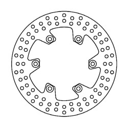 Brake Disc Ducati Monster S4- Yamaha Tdm 900 02-14 Rear for DUCATI Monster 00 S 03-05 and other model Brake Discs Ferodo
