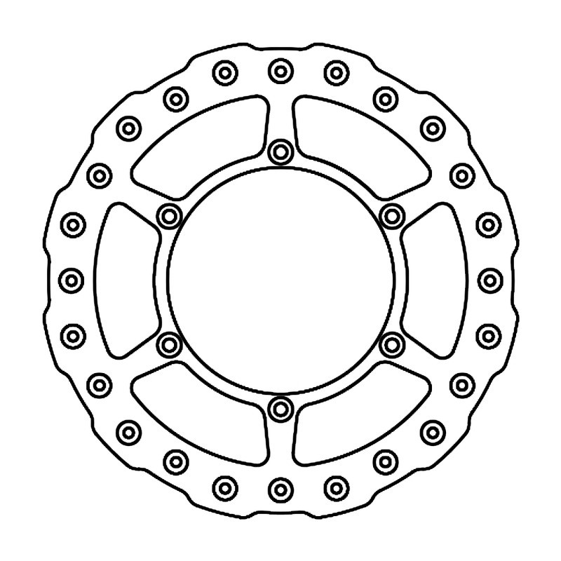 Brake Disc Suzuki Dr-Z 400FRONT for SUZUKI RM 125/250 88-12 and other model Brake Discs Ferodo
