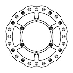 Brake Disc Suzuki Dr-Z 400FRONT for SUZUKI RM 125/250 88-12 and other model Brake Discs Ferodo