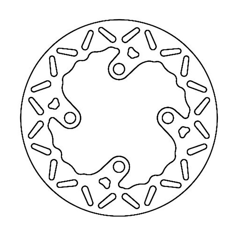 Brake Disc Beta Rev 125-200-250-270 for BETA : 125 REV 3 08 200 REV 3 08 250 REV 3 08 270 REV 3 08 Brake Discs Ferodo