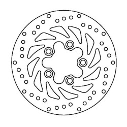 Brake Disc FMD0092R for KYMCO Dink 50 97-98 and other model Brake Discs Ferodo