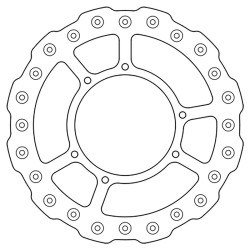 Disco Freno Honda Crf 250/450ANT. per HONDA CRF 250R 04-14 e altri modelli Dischi Freno Ferodo