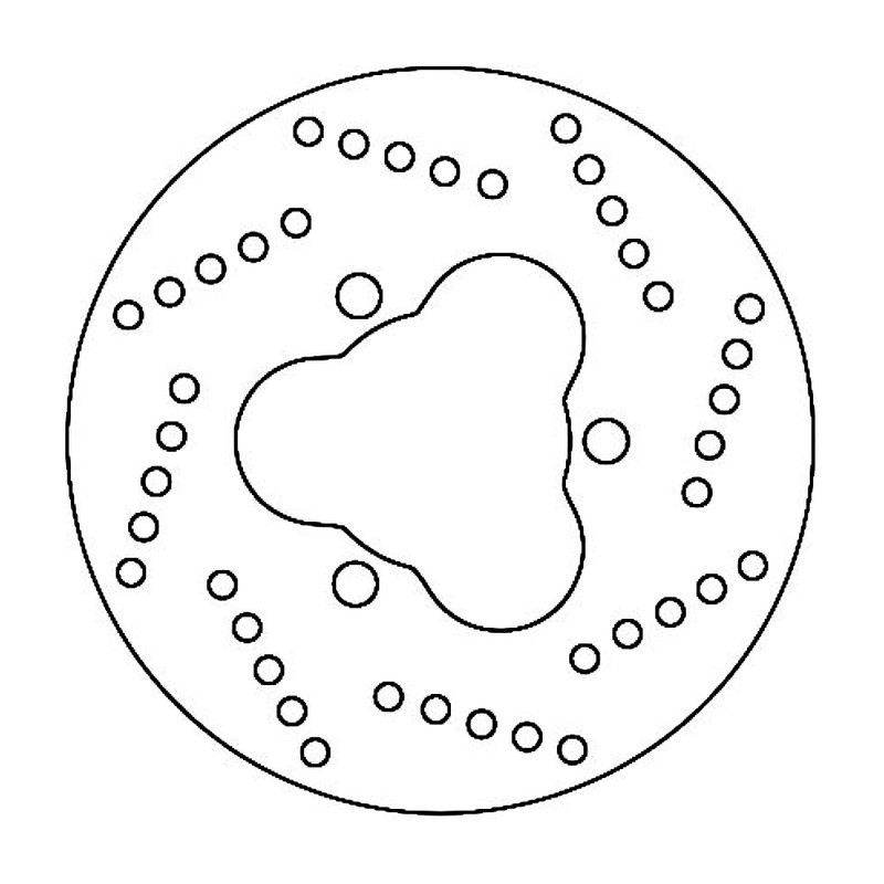Brake Disc Derbi Senda 50 99- for DERBI Senda 50 R 95-99 and other model Brake Discs Ferodo