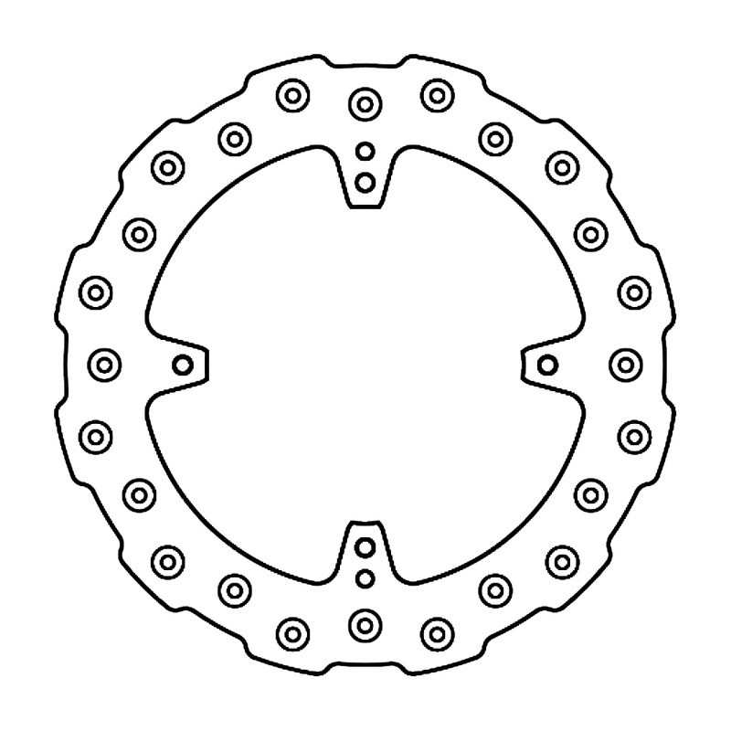 Disco Freno Honda Crf 450 R02-16 per HONDA CR 125/250 R 02-10 e altri modelli Disques de frein Ferodo