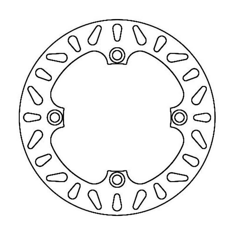 Brake Disc Honda Cr 89-00REAR 125/250/500 for HONDA : 250 AX 1 94 125 CR R 94 250 CR R 94 500 CR R 94 500 CR R 951 125 CR R 951 250 CR R 96 Brake Discs Ferodo