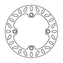 Brake Disc Honda Cr 89-00REAR 125/250/500 for HONDA : 250 AX 1 94 125 CR R 94 250 CR R 94 500 CR R 94 500 CR R 951 125 CR R 951 250 CR R 96 Brake Discs Ferodo