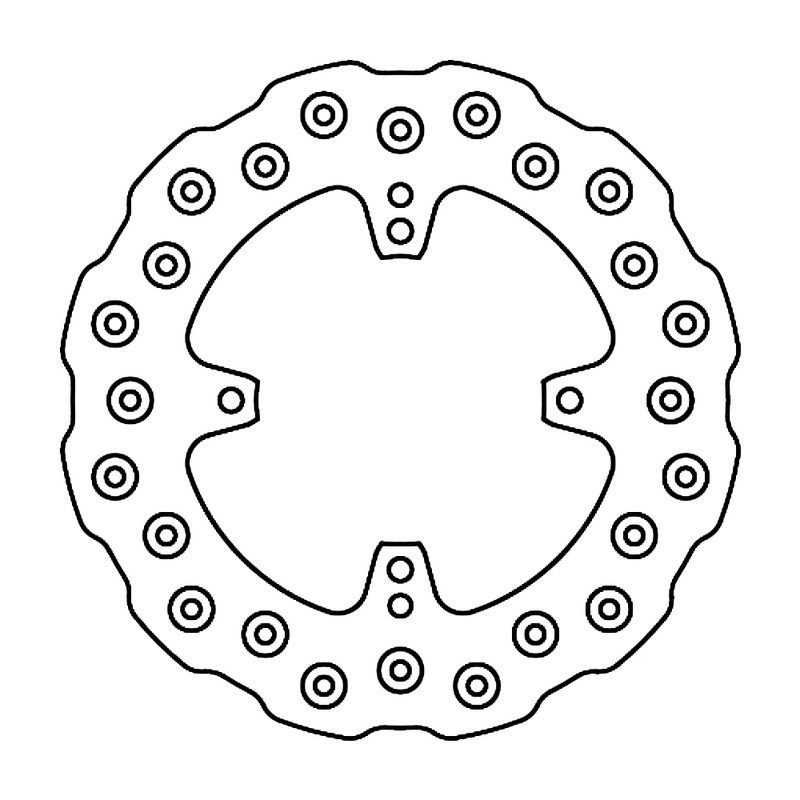 Brake Disc FMD0214MXR for HONDA CR 80-97 and other model Brake Discs Ferodo