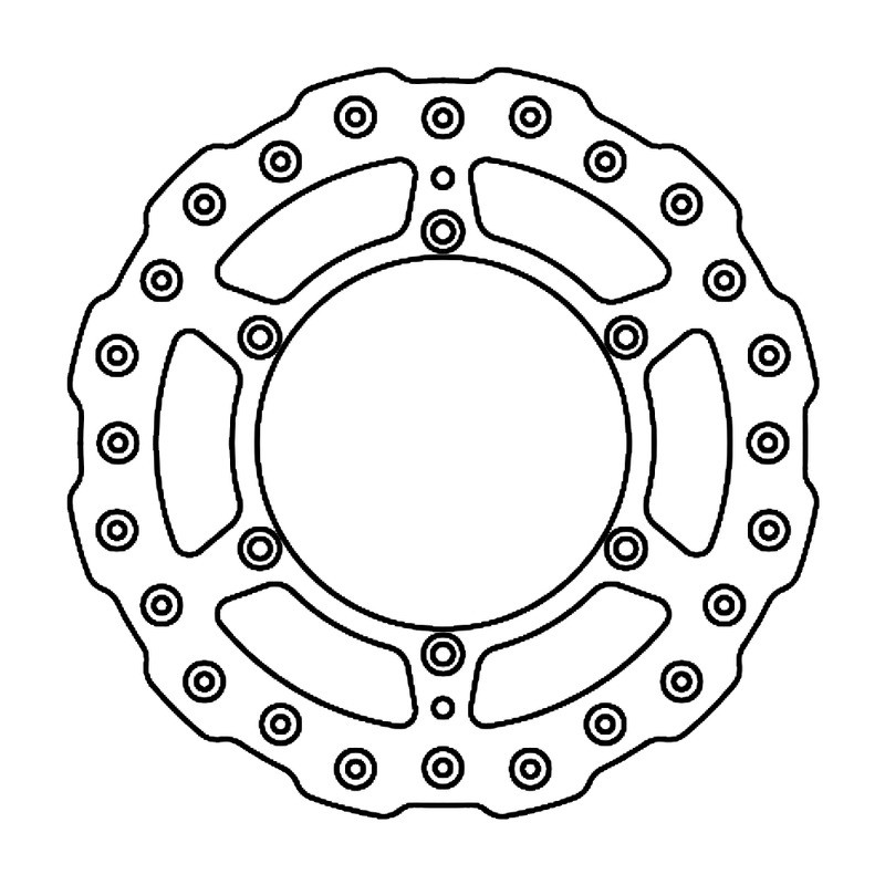 Brake Disc FMD0248MXR for SUZUKI RM 125 01-12 and other model Brake Discs Ferodo