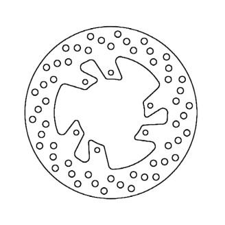 Brake Disc Yamaha XT600E/Zrear for YAMAHA : 600 XT 90 600 XT 4 Valves 89 600 XT E 94 600 XT E 96 600 XT E 973 600 XT Z Tenere 91 660 XTZ Tenere 98 660 XTZ Tenere 91 Brake Discs Ferodo