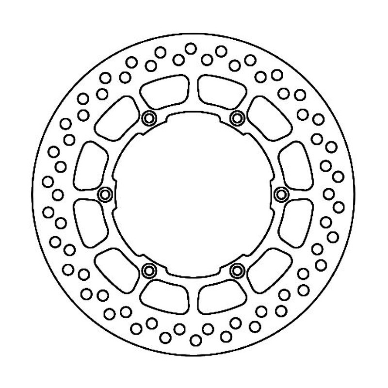 Brake Disc FMD0317R for BETA : 50 Mx R Enduro 96 50 RK 6 - E 97 50 RK Adventure 96 Brake Discs Ferodo